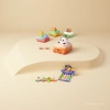 Cute pet commander Four cartoon animal press remote control car toy 12-piece set Children's racing car Application Scenario